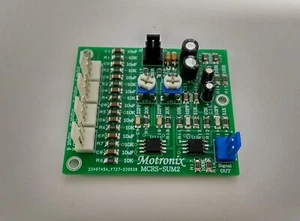 MCRS-SUM2 Summarizes An Audio Signal From 4 Stereo Channels To 1 Stereo Out - Picture 1 of 1