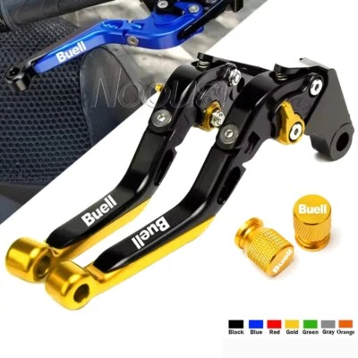 Palancas de embrague de freno plegables de aluminio CNC para Buell XB9 todos los modelos 2003-2009 2006 Foto 1 de 4
