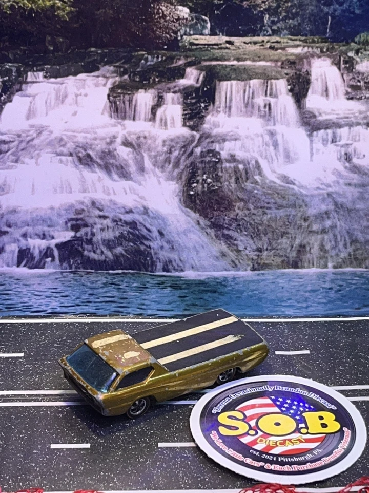 Hot Wheels Redlines 1967 DEORA furgoneta/camioneta pickup dorada diecast usada excelente estado Foto 1 de 4