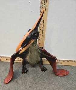 Pterodactyl Gummi Dinosaurier Spielzeug Major Trading Co. 2018 - ca. 11 Zoll groß - Bild 1 von 7