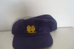 NOTRE DAME SNAPBACK BEACH GOLF DEADSTOCK HAT CAP VINTAGE F5 - Picture 1 of 2
