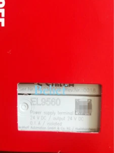 Módulo Controlador Lógico Programable 1 pieza BECKHOFF EL9560 Nuevo - Imagen 1 de 1