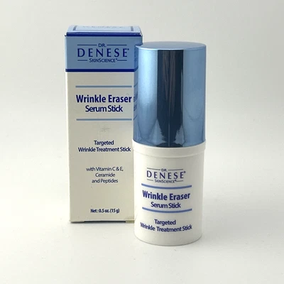 Barra de suero borrador de arrugas Dr. Denese (ceramida y péptido C&E) 0,5 oz / 15 g nuevo Foto 1 de 3