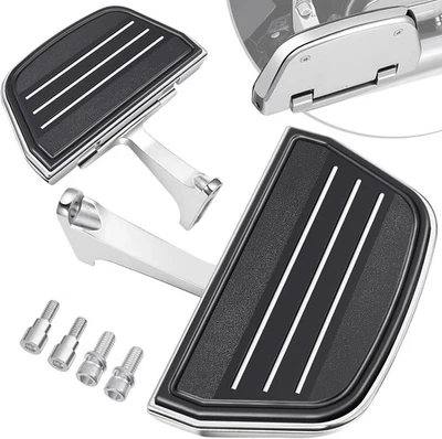 Par de estribos de pasajeros para Harley Touring Street Glide Road Glide Foto 1 de 4