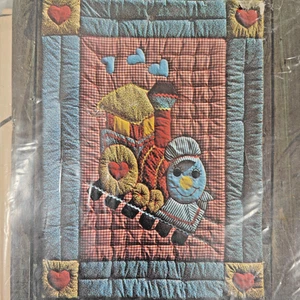 1979 Gingham Goose CHUGGY CHOO-CHOO Quilt Applique Pattern VIP GGP009 45x60 - Picture 1 of 3