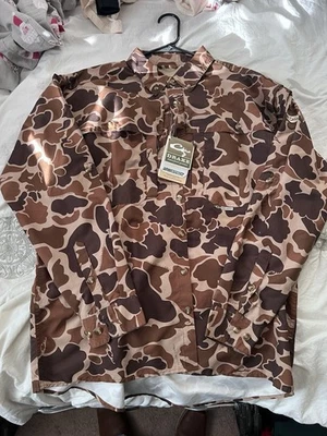 Camisa Drake Camuflada Wingshooter L/S Old School Mediana  Foto 1 de 3