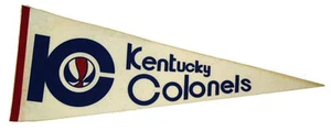 1967-69 Era Kentucky Colonels Full Size ABA Basketball Pennant - Picture 1 of 1