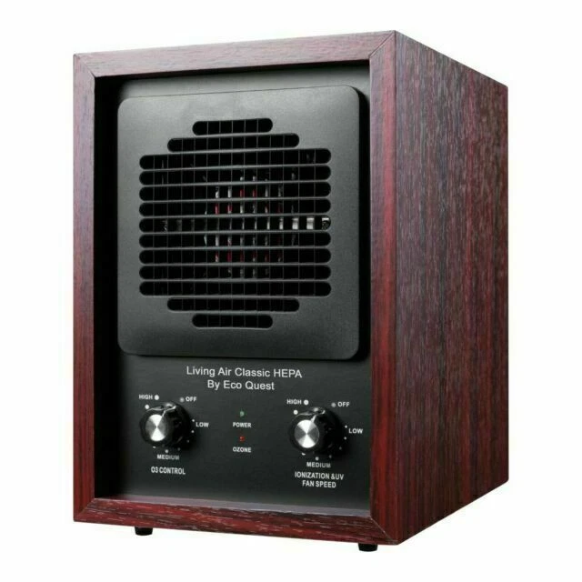 EcoQuest Living air XL-15 HEPA Air Purifier - Brown