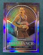 2023 Panini Prizm Draft Picks STEPHEN CURRY #18 Brilliance Silver Prizm Davidson