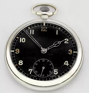 Rare Vintage ENICAR 15 Jewel Slim Line Pocket Watch - 1930's FHF Caliber 2144 - Bild 1 von 6