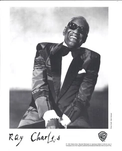Ray Charles Pressemappe, 1993, CLASSIC Official Record Label 8x10 Photo! Meine Welt - Bild 1 von 2