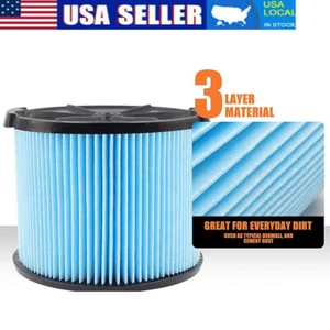 3-Layer Replacement Filter VF3500 for Ridgid 3-4.5 Gallon Vacuum WD3050 WD4070 - Picture 1 of 10