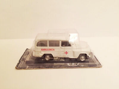 1/43 1968 WILLYS RURAL 4x4 ambulance custom made by Vector-Models / IXO - Image 1 of 4