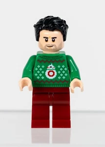 LEGO Star Wars Poe Dameron Christmas Minifigure. Used + Fast Shipping - Picture 1 of 4