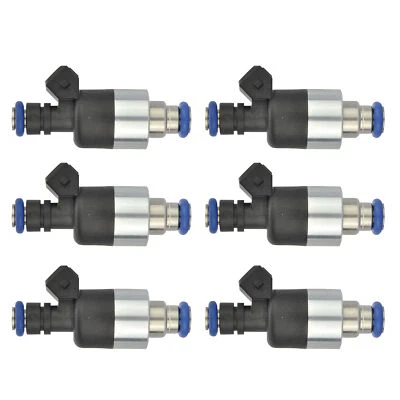 Inyectores de combustible 6 piezas para Cadillac Chevy Oldsmobile Daewoo Leganza 1993-2002 Foto 1 de 4