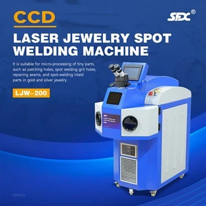 CCD Sensor 200W Desktop Gold/Sliver/Jewelry Welding Machine Spot Laser Welder - Picture 1 of 13