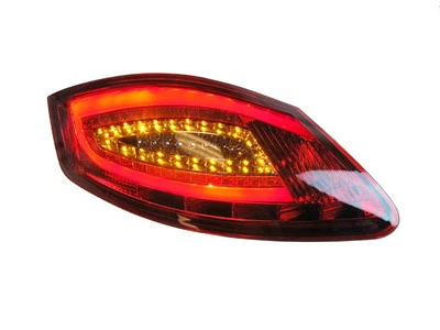 Porsche Boxster 987 Cayman  Red / Clear  981 style LED Tail Lights  2005 to 2008 - Image 1 of 4