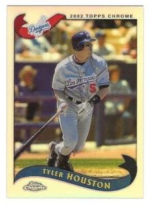 2002 Topps Traded Chrome Refractor #005 Tyler Houston Los Angeles Dodgers $2.50 - Picture 1 of 1