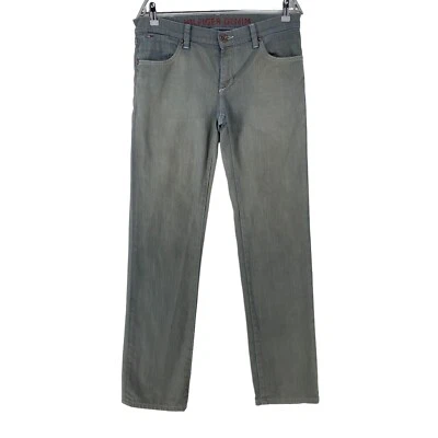 Jean Enduit Slim Fit Stretch Gris Tommy Hilfiger W30 L32 - Photo 1/4