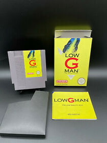Low G Man The Low Gravity Man - Nintendo NES - IMBALLO ORIGINALE / BOXED - PAL B - TOP condizione