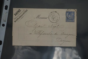 L-168 Paris (60) kleiner Stempel mit Hebe auf Nr. 78 - Bild 1 von 2