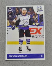 2022-23 Tampa Bay Lightning Steven Stamkos REVERSE RETRO Third Jersey Card RARE