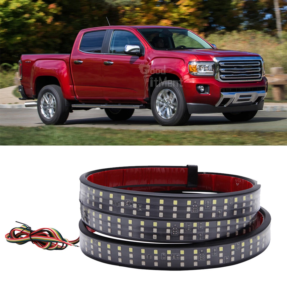 适用于吉姆西 Canyon 60 英寸卡车尾门 LED 灯条灯条制动器反转信号 — 第 1/4 张图片