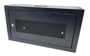 CNAweb 19 Inch 6U Slim SoHo Wall Mount Network Cabinet Enclosure 6" Depth Black - Picture 1 of 6