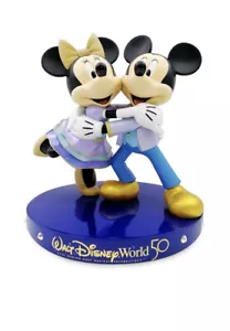 Mickey and Minnie Mouse Figurine – Walt Disney World 50th Anniversary - Picture 1 of 3