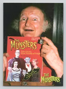 Tarjeta comercial The Munsters #69 Grandpa Munster Universal Studios Al Lewis - Imagen 1 de 2