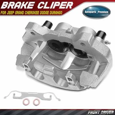 Front Left Driver Brake Caliper w/ Bracket for Jeep Grand Cherokee Dodge Durango - Image 1 of 4