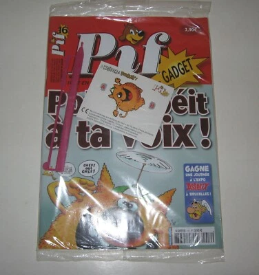 PIF GADGET N° 16,SOUS BLISTER,NOUVELLE SERIE 2005,TBE,VGC,POLUX OBEIT A TA VOIX - Photo 1/2