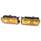 2xFront Bumper Fog Light Lamp Yellow Lens Fit For BMW 3 Series E36 1992-1998 Use