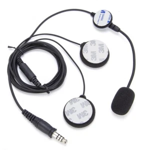 Motorcycle Helmet Headset For Motorcycling Snowmobiling 7.1mm For U94 Ptt Plug - Zdjęcie 1 z 5