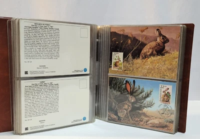 1987 WILDLIFE of the 50 States Complete 22¢ STAMPS /  CARD COLLECTION with COA - Image 1 of 4