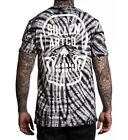 Sullen Trade Hergestellt Totenkopf Tattoos Biker Punk Gothic Urban Batik T-Shirt