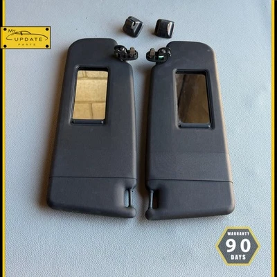 2012-2015 VW Beetle Volkswagen Sun Visor Set No Light 5C3857551 OEM - Image 1 of 4