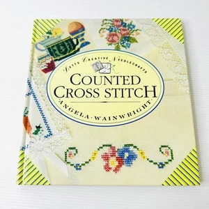 Counted Cross Stitch by Angela Wainwright 1991 HC Letts Creative Needlecrafts - Bild 1 von 9