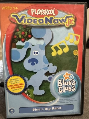 VideoNow Jr. Blue's Clues Playskool PVD - Nick Jr. Blue’s Big Band 2004 VTG - Image 1 of 4