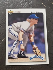 1992 Upper Deck - Kelly Gruber #324 Toronto Blue Jays - Bild 1 von 2