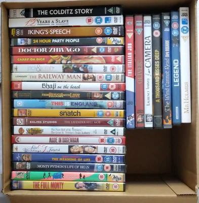 🆕 28 MIXED BRITISH MOVIES 📀 BUNDLE *SEE PHOTOS FOR DETAILS **ALL SEALED**  - Image 1 of 4