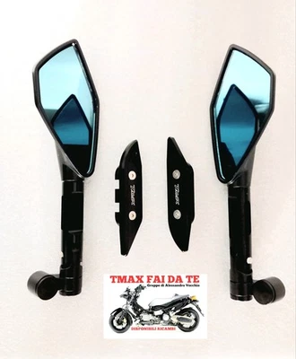 SPECCHI SPECCHIETTI A MANUBRIO + TAPPI CARENA TMAX 530 2012 2013 2014 2015 2016 - Bild 1 von 4