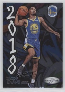 2018-19 Certified 2018 Jacob Evans III #18-37 Rookie RC