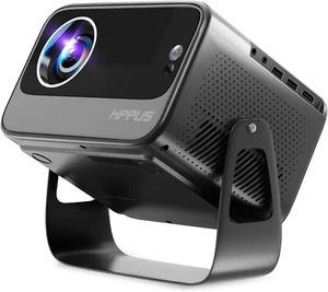 HIPPUS Projector WiFi 6 Bluetooth And Wifi Multimedia 1080p HD, 500 ANSI - Picture 1 of 9