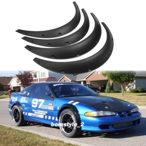 4X 4.5" Car Fender Flare Wheel Arches Extra Wide Body Kit For Pontiac Grand Prix - Picture 1 of 12