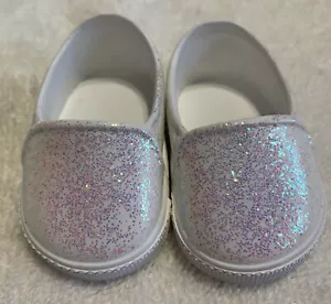 American Girl - Truly Meet OUTFIT ZAPATOS BLANCOS BRILLANTES Para Muñeca de 18" - Usado en excelente condición - Imagen 1 de 6