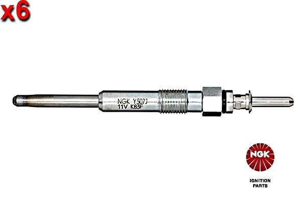 NGK 6x Bujía incandescente para BMW LAND ROVER Freelander MG Mg Zt OPEL 98-12 12232248059 Foto 1 de 1