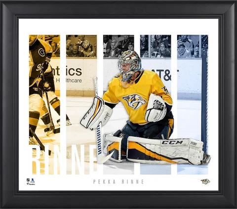Pekka Rinne Nashville Predators Framed 15x17 Player Panel Collage Cover