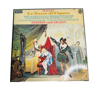Mozart Le Nozze Di Figaro Vinyl Herbert Von Karajan Record Box Set 1979 - Picture 1 of 11