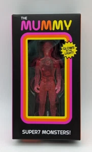 Super7 Universal Monsters ReAction The Mummy (Luminators) Brilla en Luz - Imagen 1 de 3